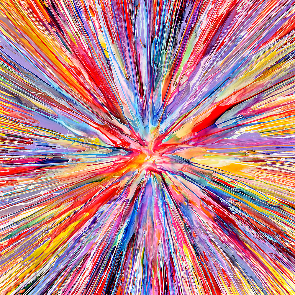 Spin Paintings - Mark Chadwick Art